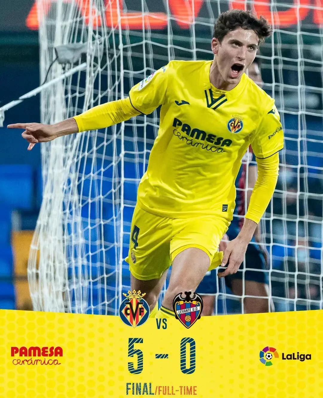 比利亚雷尔与莱万特将在主场进行激烈对决